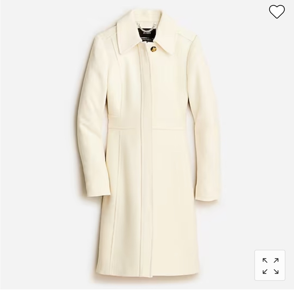 JCrew Lady Day Topcoat